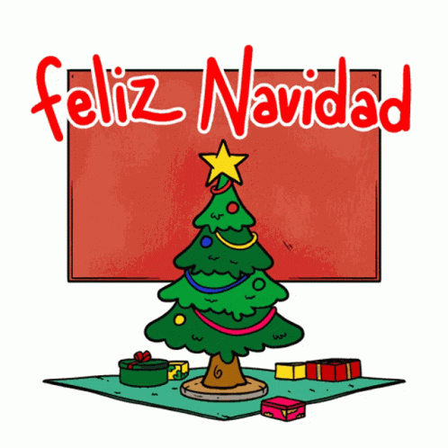 Feliz Navidad Animado 498 X 498 Gif GIF