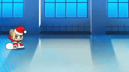 Feliz Navidad Anime 444 X 250 Gif GIF