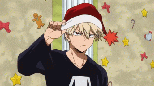 Feliz Navidad Anime 498 X 280 Gif GIF