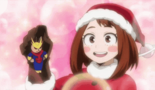 Feliz Navidad Anime 498 X 289 Gif GIF