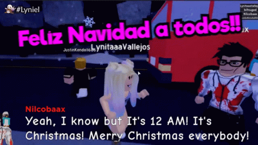 Feliz Navidad Anime GIF