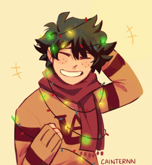 Feliz Navidad Anime GIF