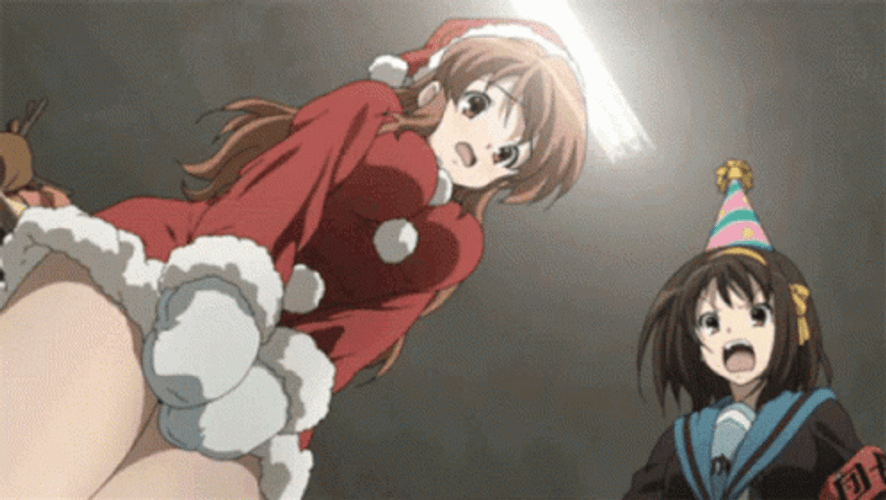 Feliz Navidad Anime GIF