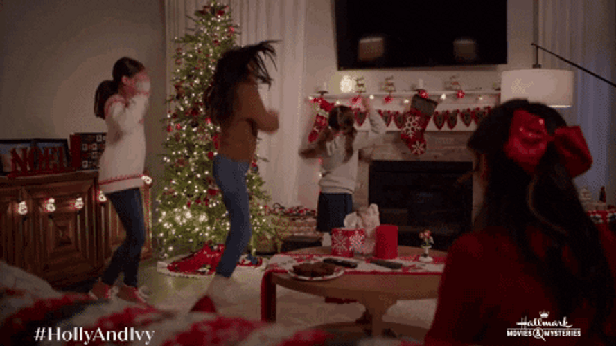 Feliz Navidad Familia GIF