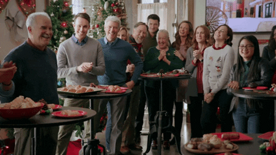 Feliz Navidad Familia GIF