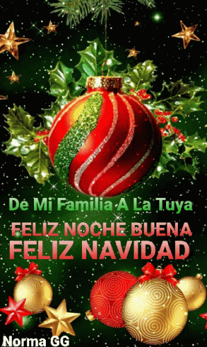 Feliz Navidad Familia 298 X 498 Gif GIF