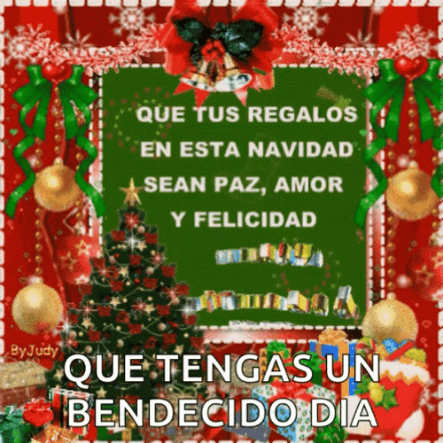 Feliz Navidad Familia GIF