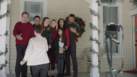Feliz Navidad Familia 480 X 270 Gif GIF