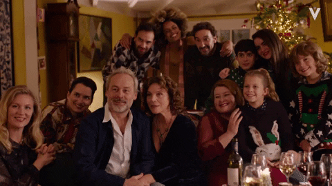 Feliz Navidad Familia 480 X 270 Gif GIF