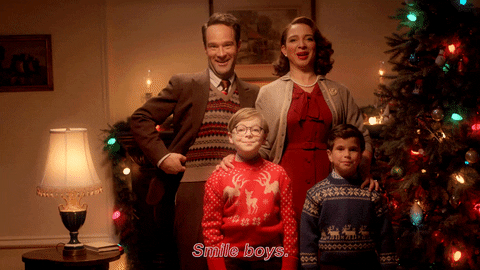 Feliz Navidad Familia 480 X 270 Gif GIF