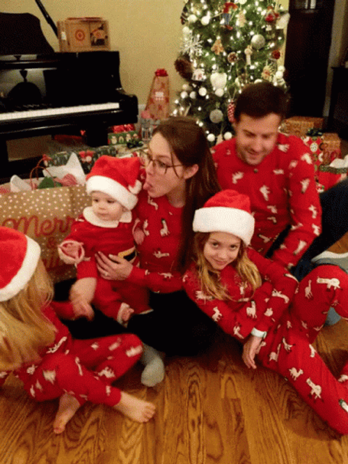 Feliz Navidad Familia GIF
