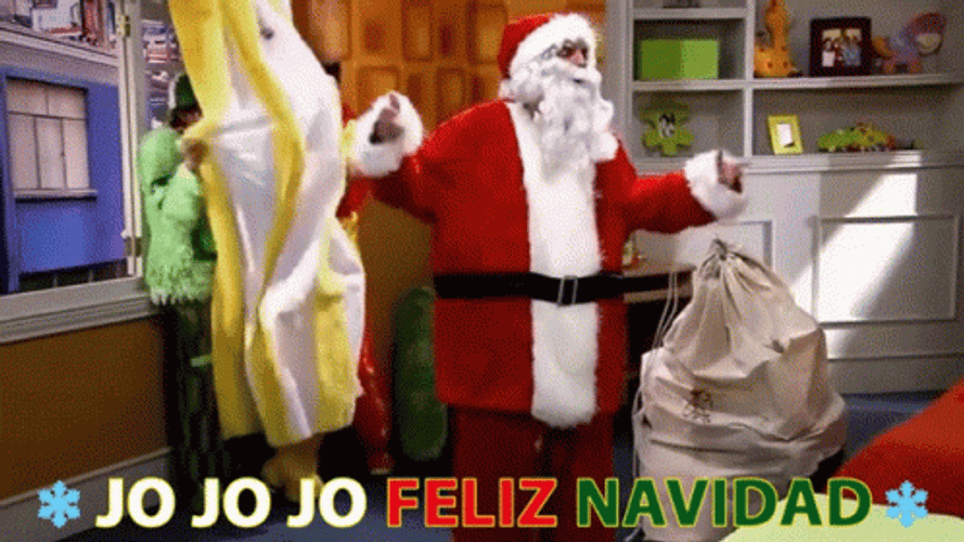 Feliz Navidad Familia GIF