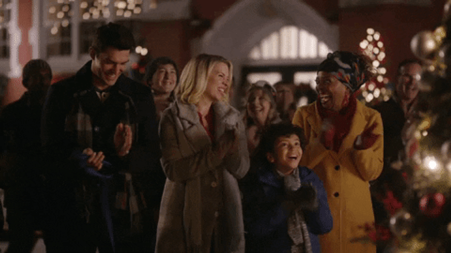 Feliz Navidad Familia GIF