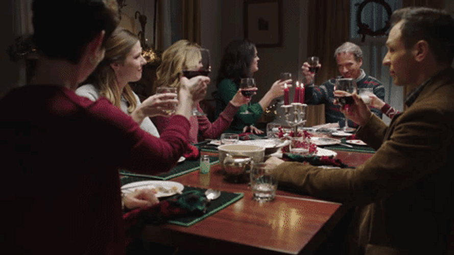 Feliz Navidad Familia GIF