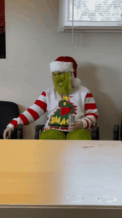 Feliz Navidad Grinch 253 X 450 Gif GIF
