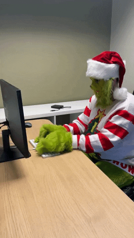 Feliz Navidad Grinch 270 X 480 Gif GIF