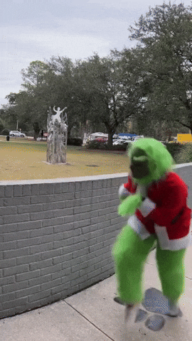 Feliz Navidad Grinch 270 X 480 Gif GIF