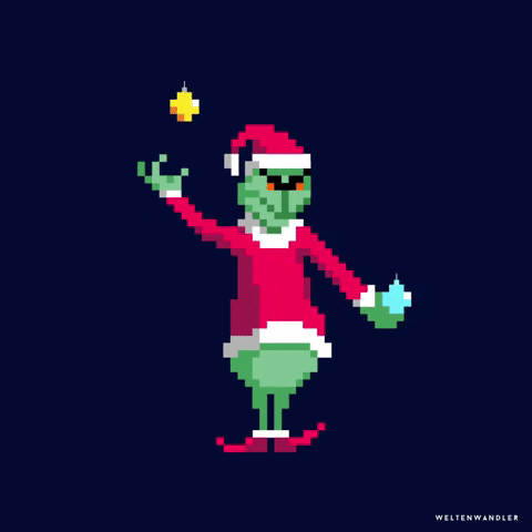 Feliz Navidad Grinch 480 X 480 Gif GIF