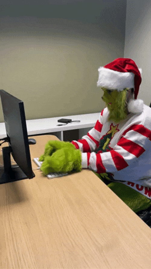 Feliz Navidad Grinch GIF