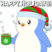 Feliz Navidad Happy Holidays Sticker GIF