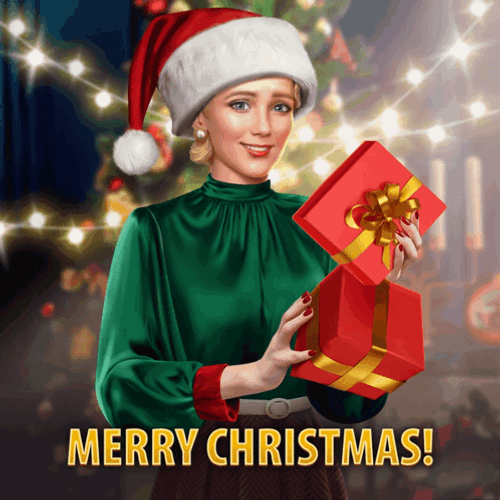 Feliz Navidad Hija GIF
