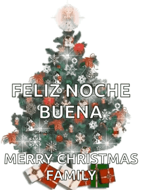 Feliz Noche Buena GIF