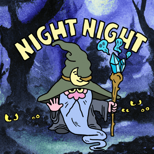 Feliz Noche Wizard Good Night GIF