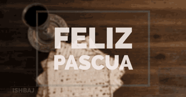 Feliz Pascua Greeting With Coffee And Bread GIF