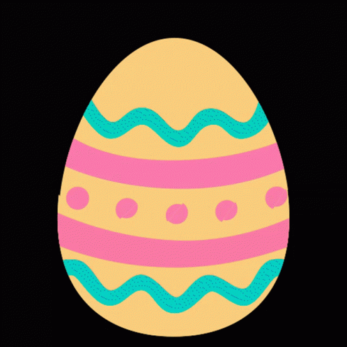 Feliz Pascua Shaking And Cracking Egg Greeting GIF
