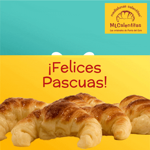 Feliz Pascua Smiling Bunny Breads GIF