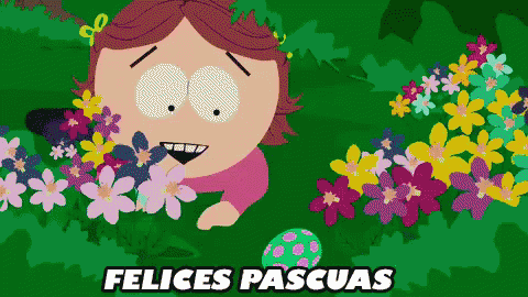 Feliz Pascua South Park Easter Egg Hunt GIF