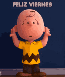 Feliz Viernes Charlie Brown Goofy Dance GIF