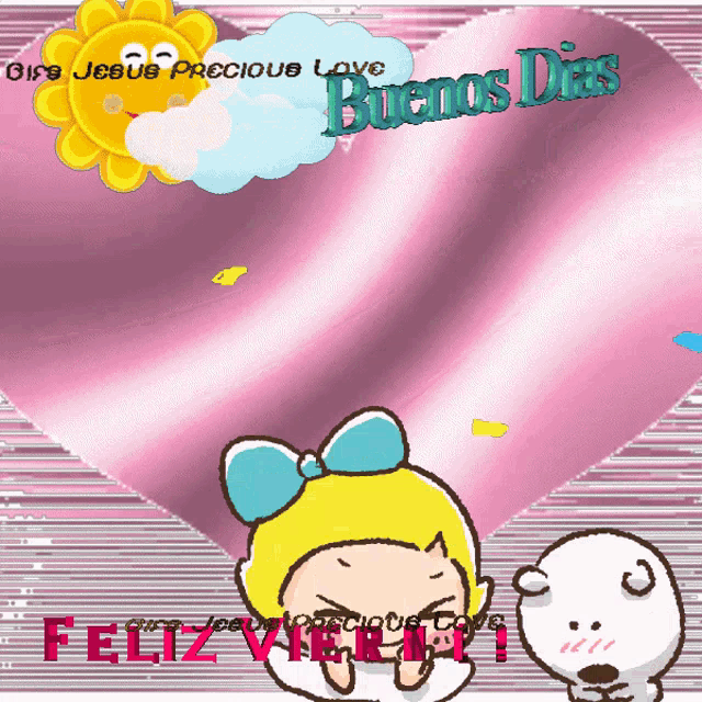 Feliz Viernes Girl And Dog GIF