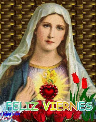 Feliz Viernes Virgin Mary GIF