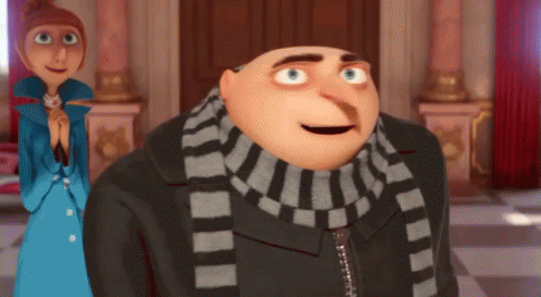 Felonious Gru Amazed Despicable Me GIF