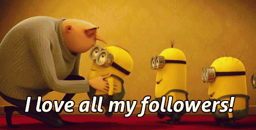 Felonious Gru I Love All My Followers GIF