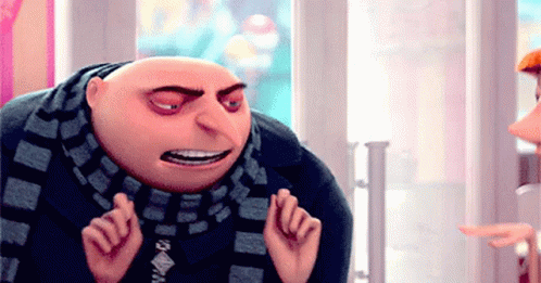 Felonious Gru Make Funny Face Despicable Me GIF