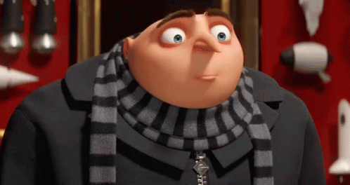 Felonious Gru Smiling Despicable Me GIF