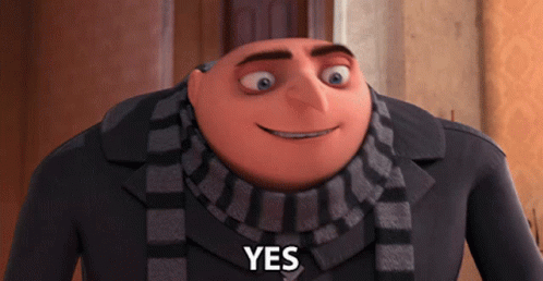 Felonious Gru Yes I Am Despicable Me GIF