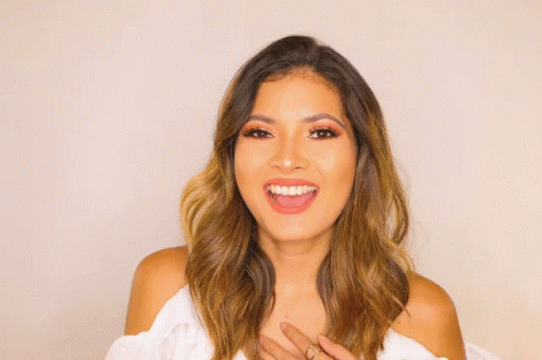 Gorgeous Female Beautiful Smile GIF