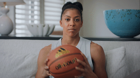 Female Baller Candace Parker Wnba GIF