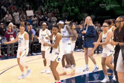 Female Basketball Players Ynx Team GIF