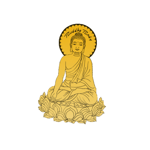 Female Golden Buddha Animation GIF