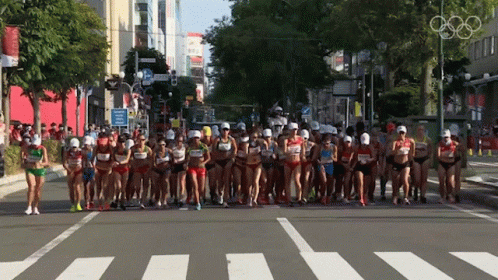 Female Marathon Olympics GIF