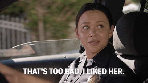 Female Officer Too Bad GIF