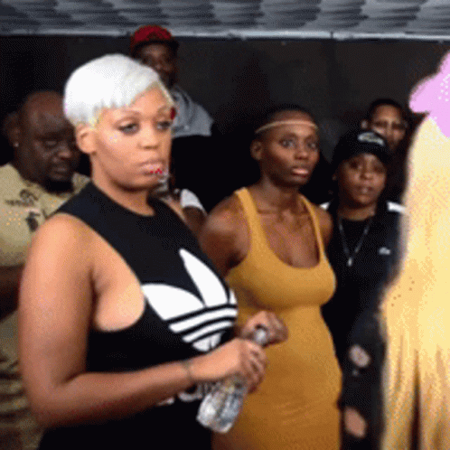 Female Rap Battle Shooney Shaking Head GIF