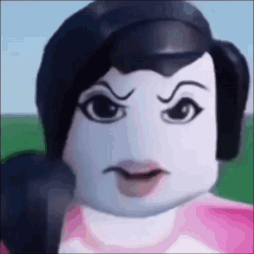 Female Roblox Characters Cat Fight Meme GIF