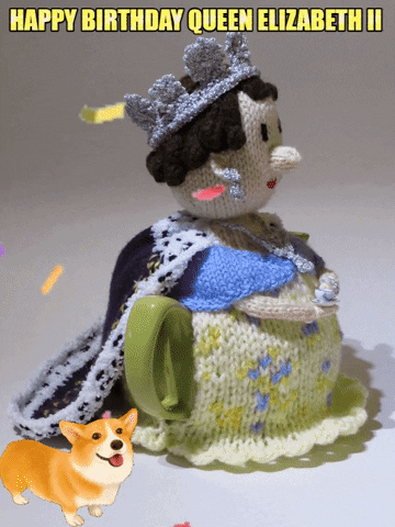 Female Royalty Happy Birthday Queen Elizabeth GIF