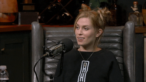 Female Vlogger Mind Blown Meme GIF