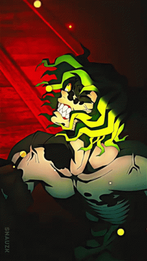 Ferocious Clash Between Tengen Vs Gyutaro GIF
